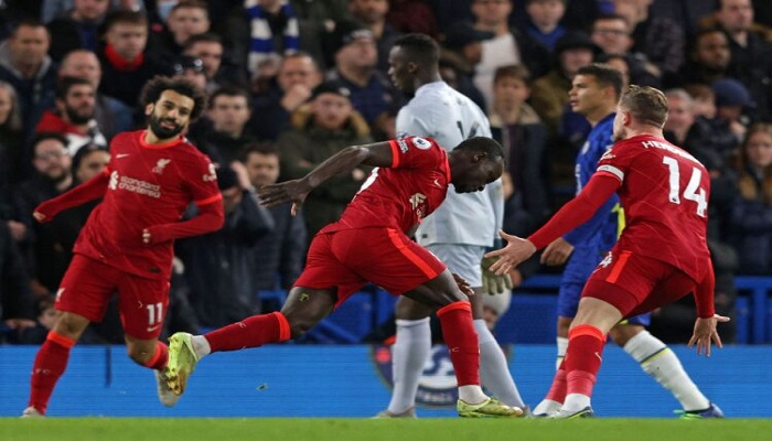 Premier League : Chelsea et Liverpool font match nul, Mané buteur