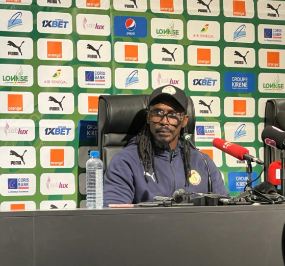 Aliou Cissé coach des "Lions"  : « D’abord égaliser pour pouvoir nous donner la possibilité de jouer pour gagner »
