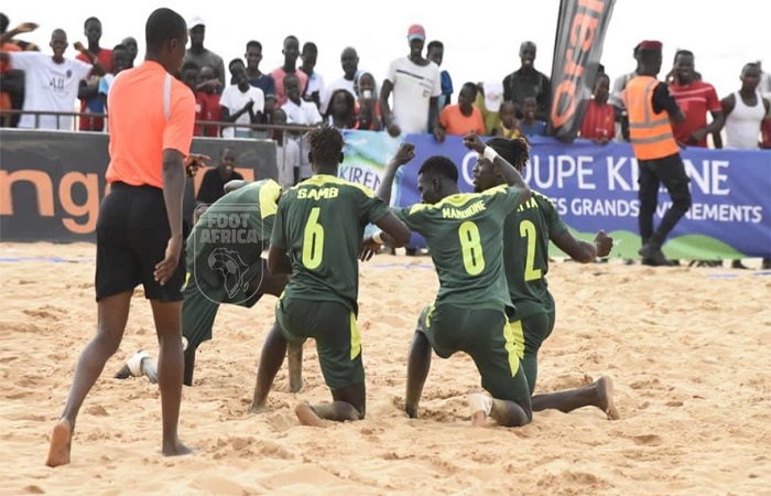 CAN Beach soccer: le Sénégal hérite du Mozambique en demi-finale