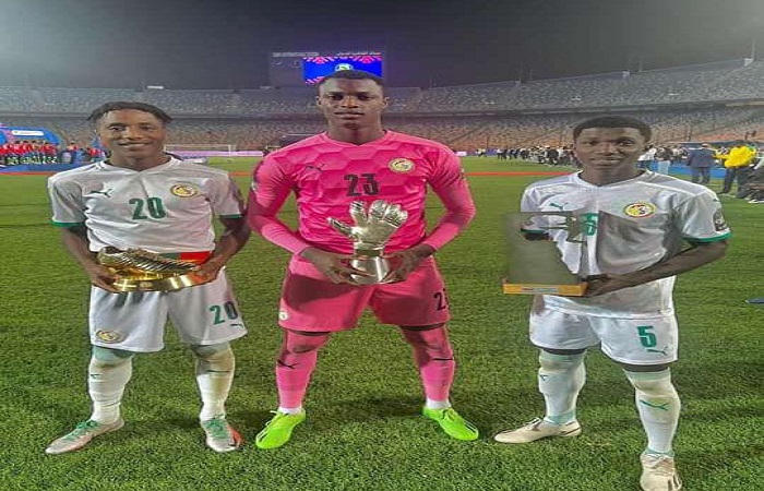 CAN U20 : le Sénégal rafle les trophées individuels