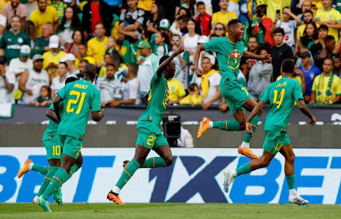Amical : le Sénégal domine le Brésil (4-2)