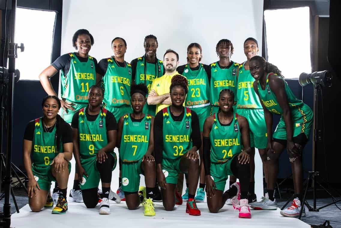 Victoire rassurante des Lionnes du Sénégal face au Soudan du Sud avant l’Afrobasket 2025