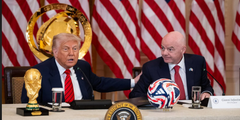 Tirage mondial 2026 :  La FIFA décerne le prix de la paix à Donald Trump
