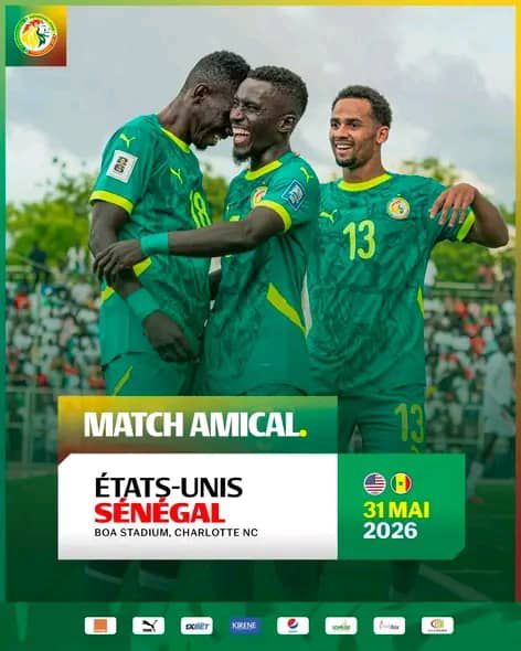 Coupe du monde 2026: le Sénégal face aux Etats-Unis en amical