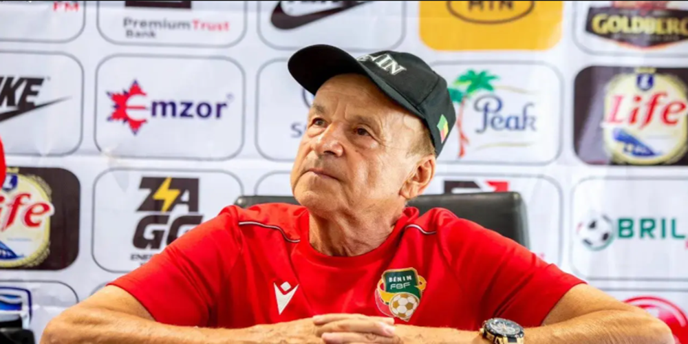 Le coach du Bénin, Gernot Rohr : « un peu déçu »