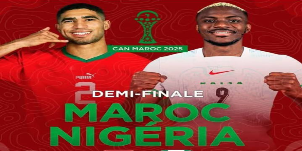 CAN 2025 : Maroc face au Nigéria pour une place en finale