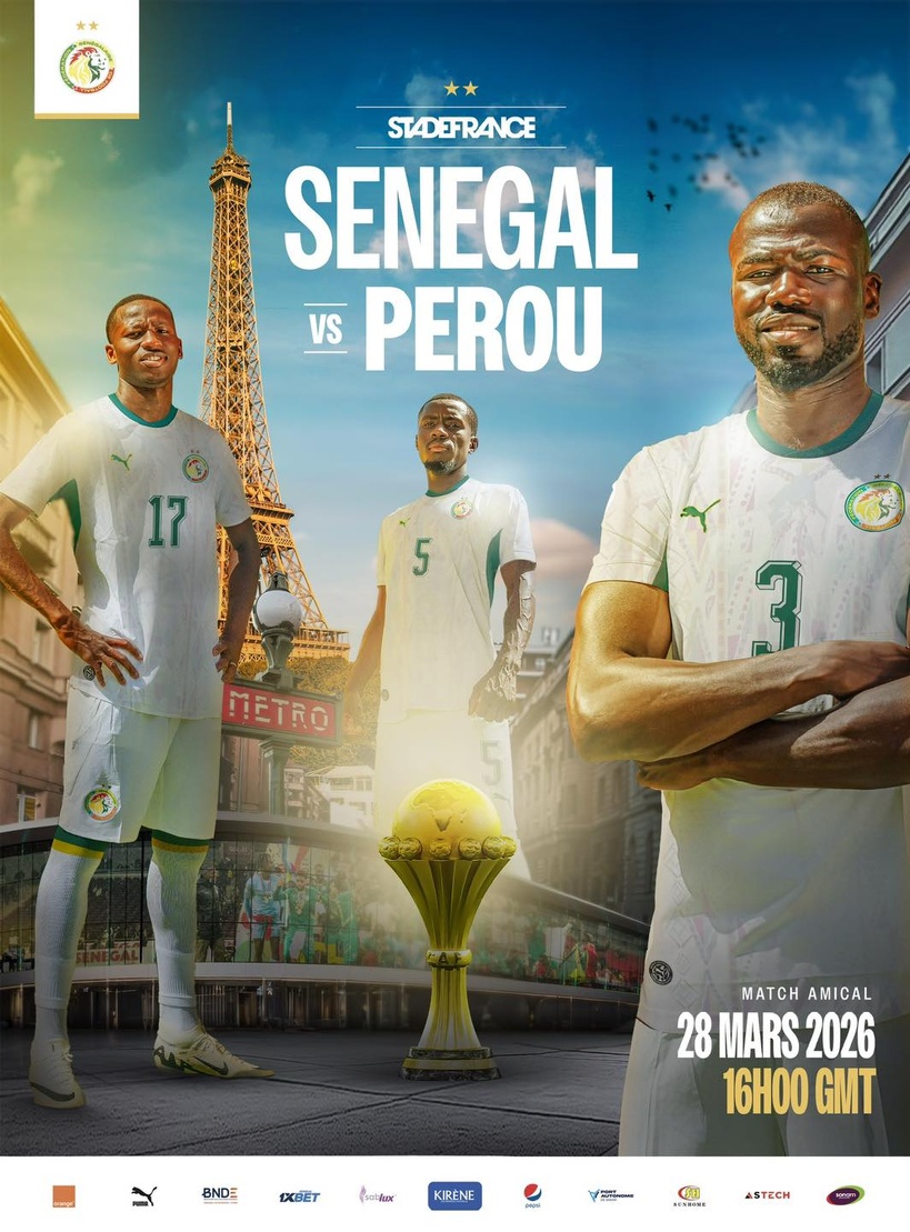 Amical : Senegal-Pérou, ce samedi, la Coupe présentée à la diaspora au stade France