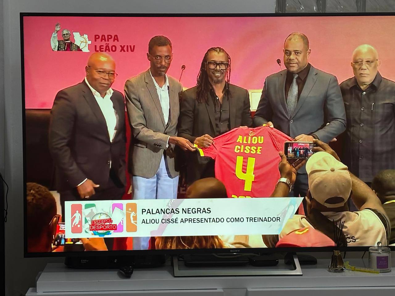 Angola: Aliou Cissé nouveau coach des Palancas Negras.