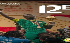 Classement FIFA : le Sénégal occupe la 12ᵉ place mondiale