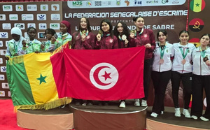 Escrime: les Lionnes U20 brillent à la Coupe du Monde de Sabre de Dakar