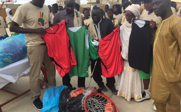 DON : Le basketteur Bamba Seye soutient Grand Yoff Bc de Ndella Sow