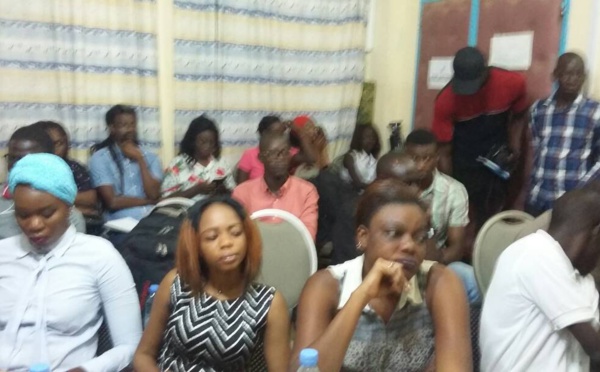 Séminaire de formation des journalistes sportifs pour la couverture de l'Afrobasket 2017