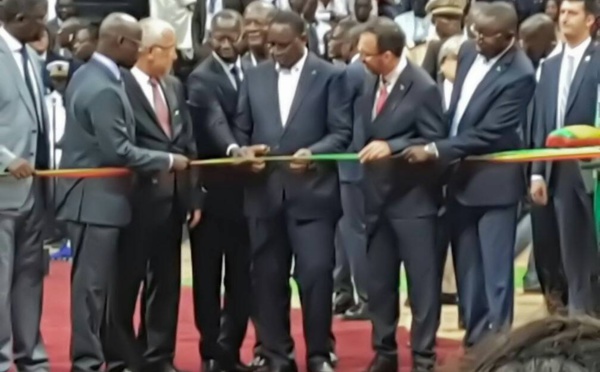 L'inauguration de Dakar Aréna en image