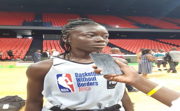 Camp Basketball Without Borders Afrique: Bineta Diatta, la fille d’Astou Ndiaye élue MVP