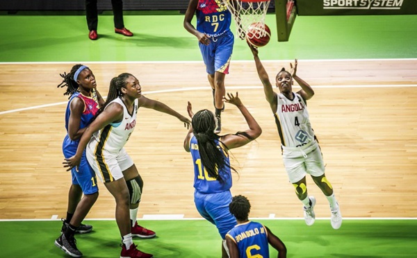 Afrobasket féminin : L'Angola se ressaisit face à la RDC (69-49)