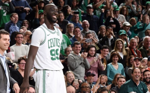 VIDEO: les performance folles de Tacko Fall à l’entraînement