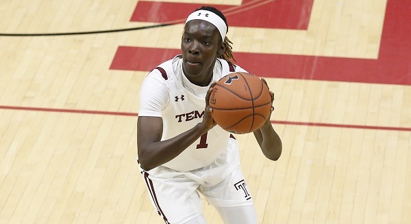 NCAAW : Lena Niang frôle le double-double, Temple University domine UCF