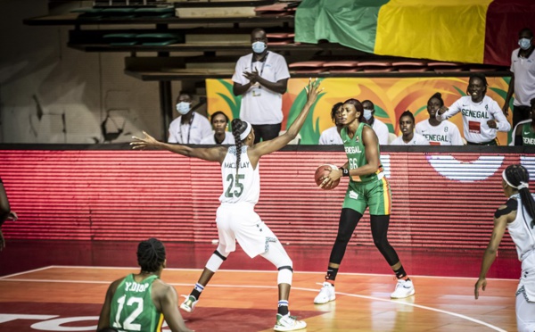 AFROBASKET : LES LIONNES S’ARRETENT EN DEMI