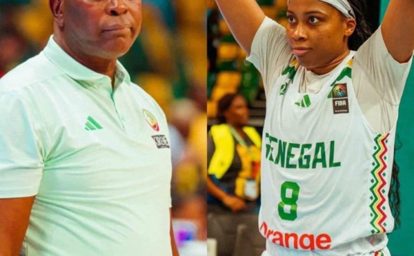 Afrobasket féminin : Cierra Dillard tacle Moustapha Gaye