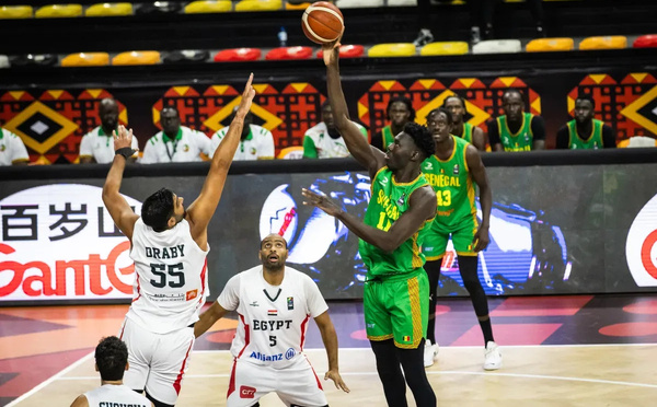 Le Sénégal chute face à l’Égypte et subit sa première défaite en Afrobasket 2025