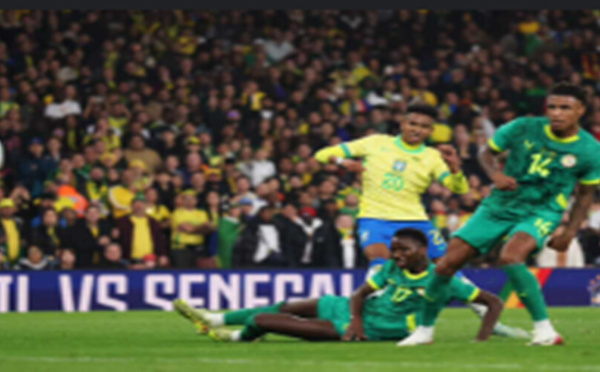 Match Amical : Sénégal perd devant le Brésil