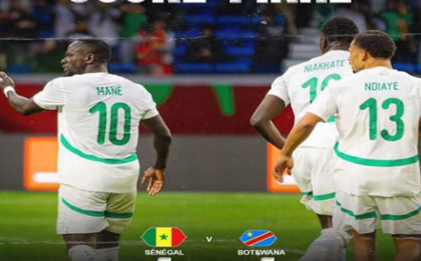 CAN 2025 : le Sénégal freiné par la RDC mais reste maître de son destin