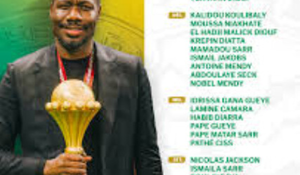 Matchs amicaux : liste Pape Thiaw, Sadio Mané absent, Nobel Mendy et Mamadou Diakhon convoqués, retour de Bamba Dieng, Malang Sarr absent de la liste