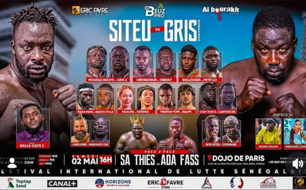 Festival international de lutte : Gris Bordeaux–Siteu à l’affiche ce samedi à Paris
