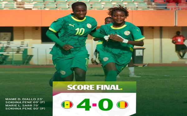 Tournoi féminin UFOA-A U20 : les Lioncelles surclassent le Mali