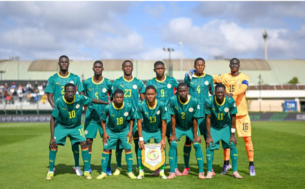CAN U17 : le Sénégal bat l’Algérie (2-1) et termine leader de sa poule