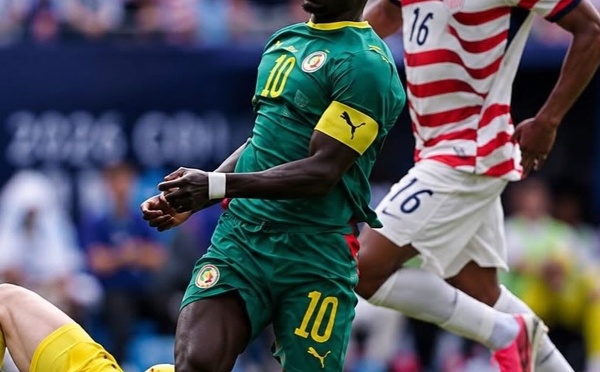 Préparation Mondial 2026 : le Sénégal perd devant les États-Unis, Sadio Mané inscrit un double