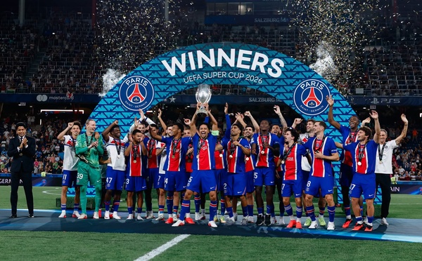 Supercoupe d'Europe : Le PSG domine Aston Villa et s'offre une deuxième de son histoire