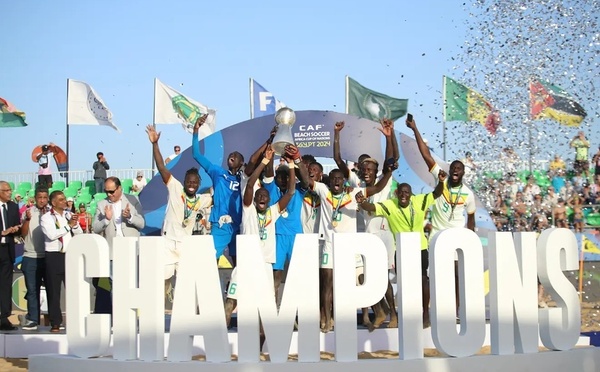Beach soccer : le Sénégal 7e au classement mondial et leader africain