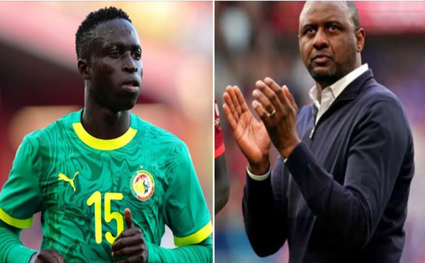 Patrick Vieira explique l’absence de Krépin Diatta