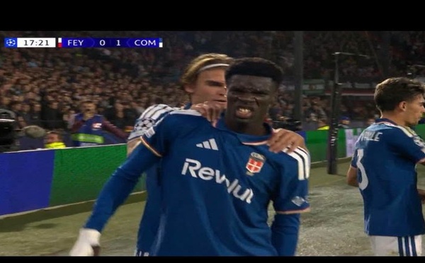 Ligue des champions : Assane Diao marque puis sort sur blessure face à Feyenoord ‎