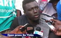 Open presse Sa thies: " Au coup de sifflet de l'arbitre je montrerai à Ness que je suis le plus jeune"