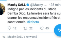 DRAME AU STADE DEMBA DIOP- MACKY SALL: «Identifier et sanctionner les  responsables»