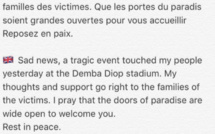 DRAME DE DEMBA DIOP: Kara Mbodji, Sadio Mané, Gorgui Sy Dieng...réagissent