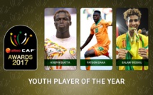 Caf : Krépin Diatta en course pour le titre de meilleur jeune footballeur Africain