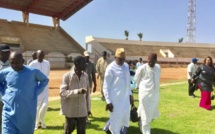 Le ministre des Sports Matar BA en visite de chantier au Stade Lat Dior de Thiès