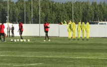 Préparation match contre Pologne : L’exercice des coups francs pour Sadio , Sané et Alfred