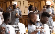 Les lions fêtent l’anniversaire de Kalidou Koulibaly 