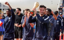 Mondial 2018 : après leur sacre, les Bleus de retour en France