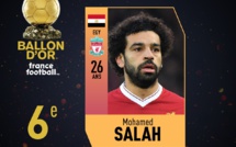 Ballon d’Or : Salah 6e, une première depuis 2009 pour l’Afrique !