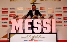 Messi remporte son 5e Soulier d'Or européen