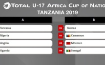CAN U17 Tanzanie 2019 : le Sénégal, logé dans la poule B, évite le pays hôte pour les phases de poule