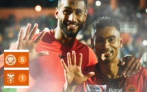 Vidéo : regardez les 5 buts pris par le Jaraaf devant RS Berkane