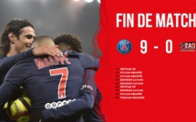 Ligue 1 : Le PSG humilie Guingamp (9-0)