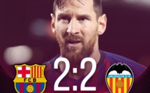 Liga : Lionel Messi évite le pire au Barça face à Valence