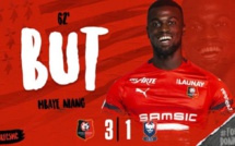 Ligue 1 : Mbaye Niang réagit après son but face à Caen ce dimanche